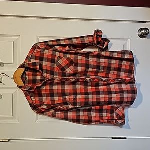 Eddie Bauer plaid flannel shirt